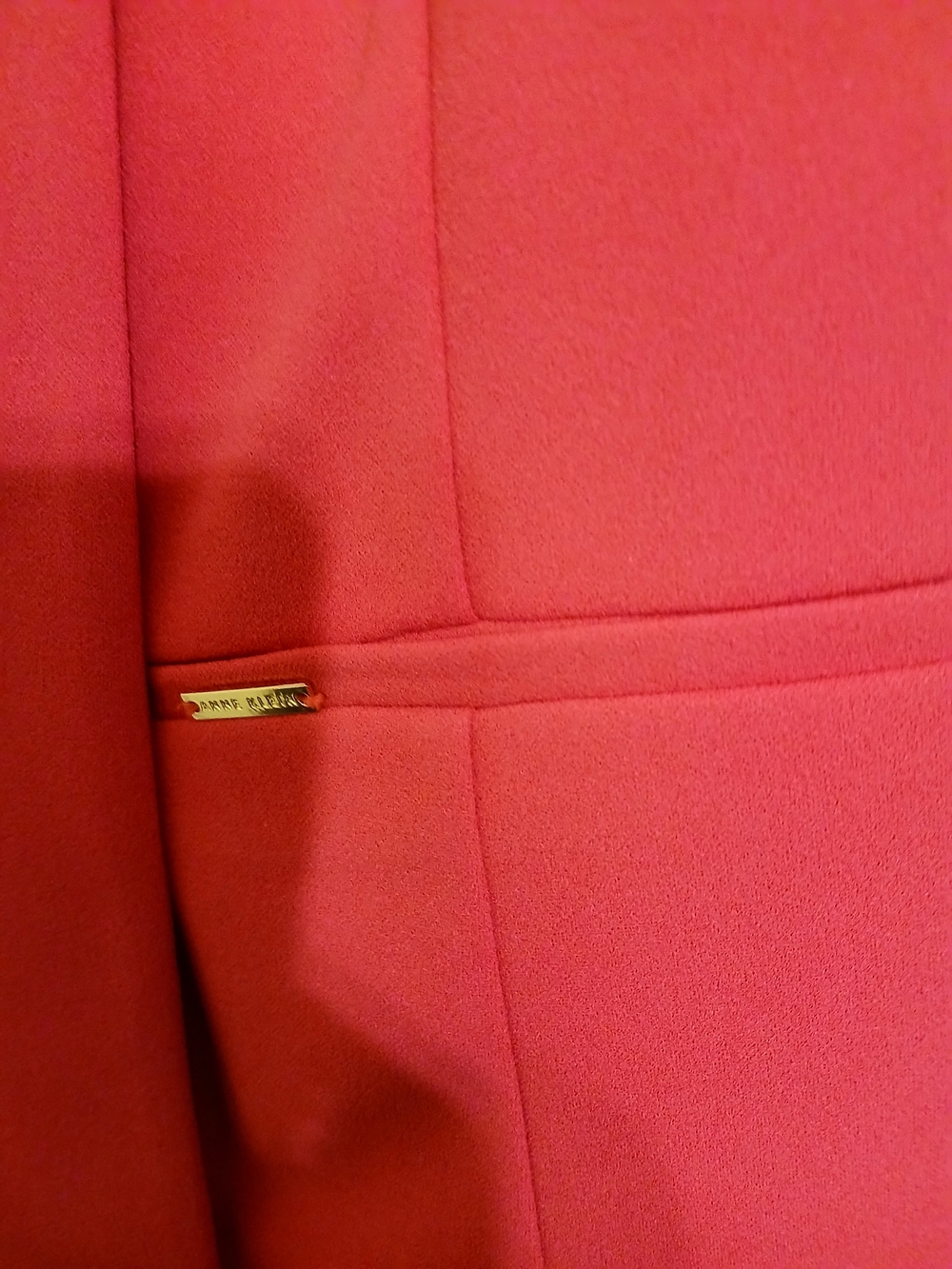 Anne Klein Hot Pink Open-Front Blazer - Picture 4 of 4